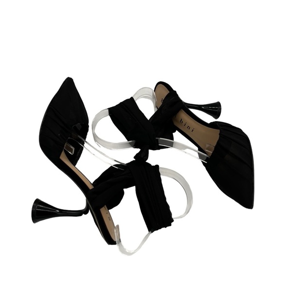 Gianni Bini Henzlee Chiffon Ankle Wrap Up Pumps Women's Size 7.5 - Picture 6 of 10